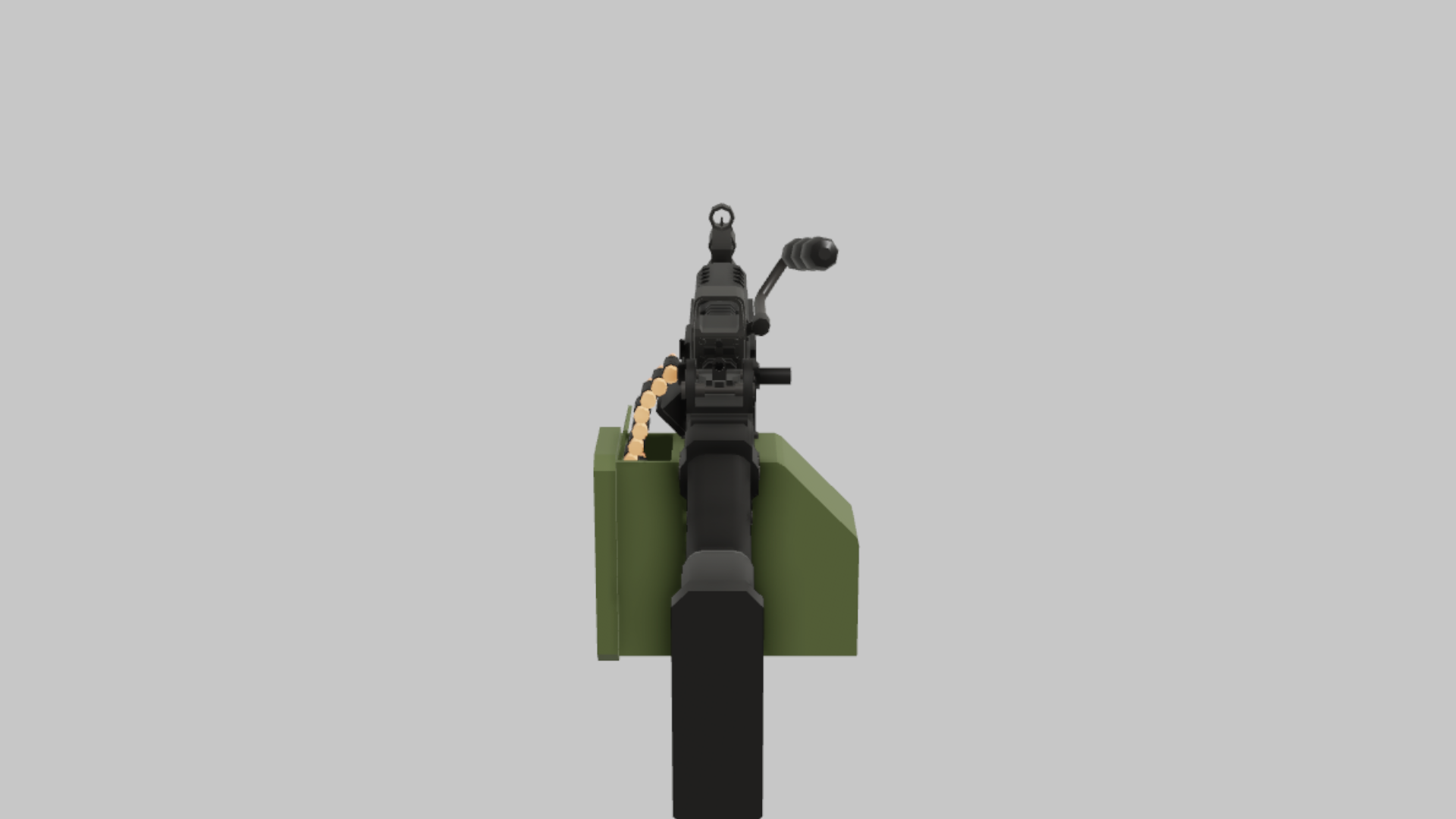 M249 Mobility RBXM asset left view