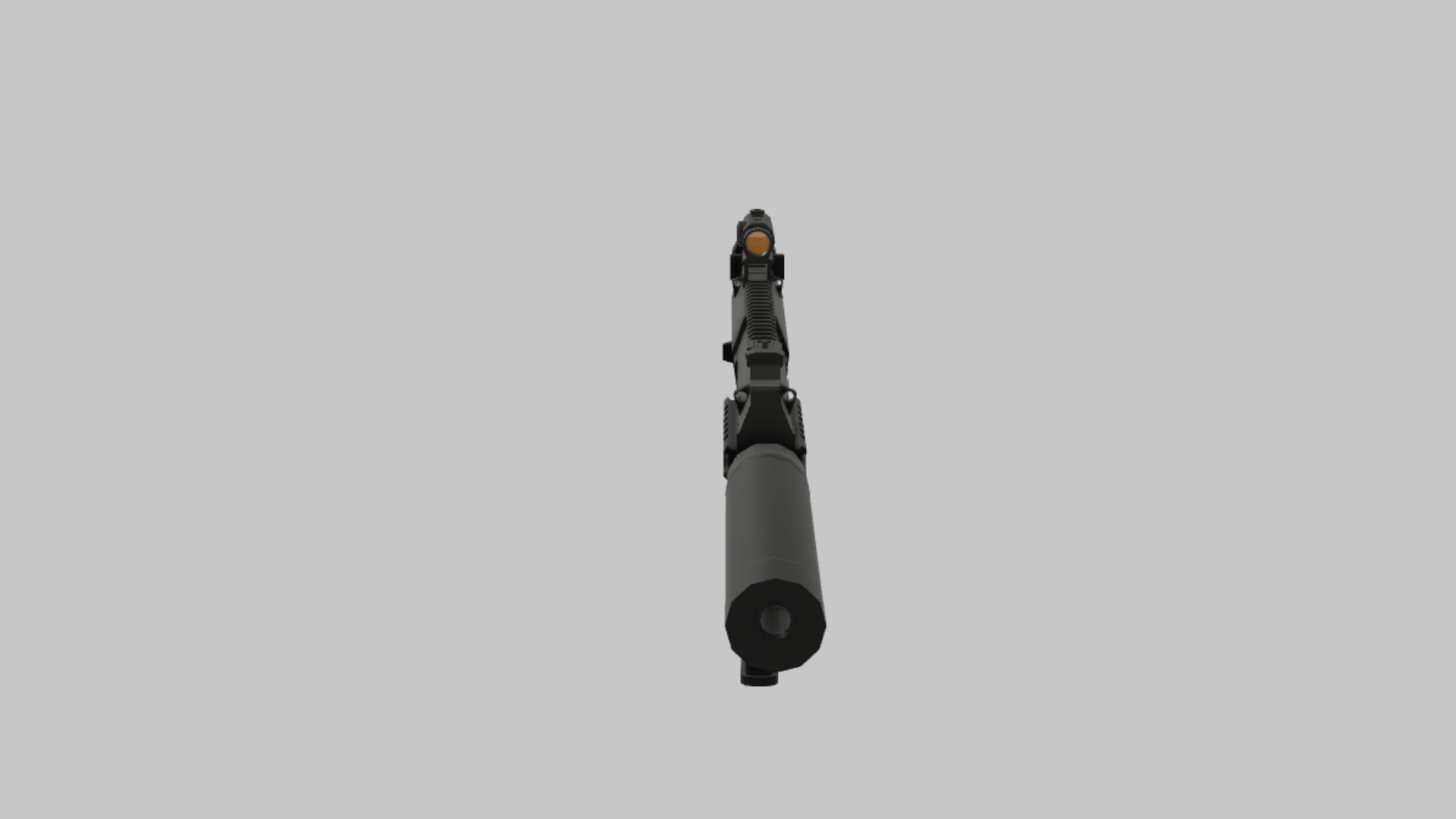 MP7 Tactical RBXM asset right view