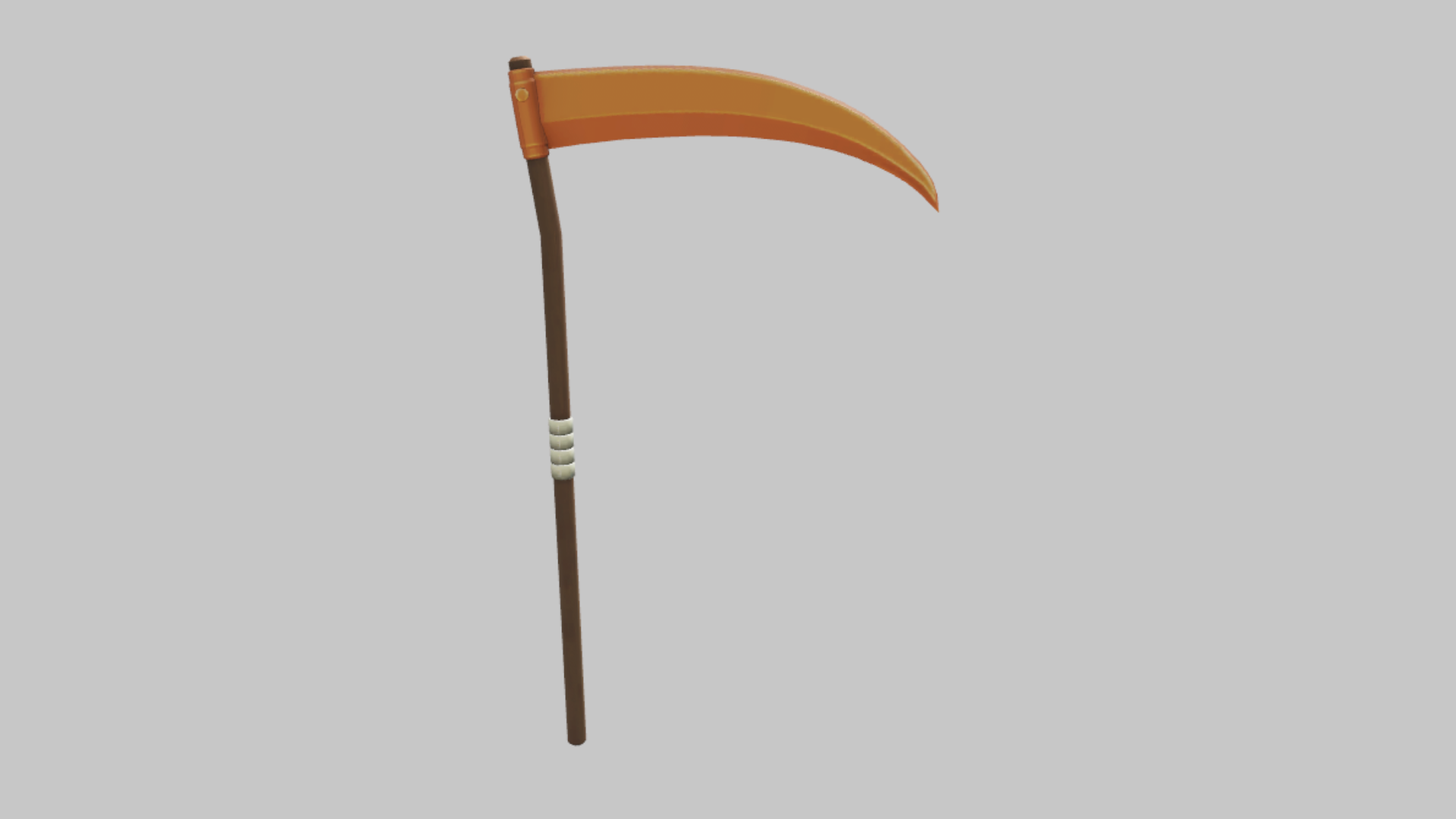 Bronze Scythe RBXM asset back view