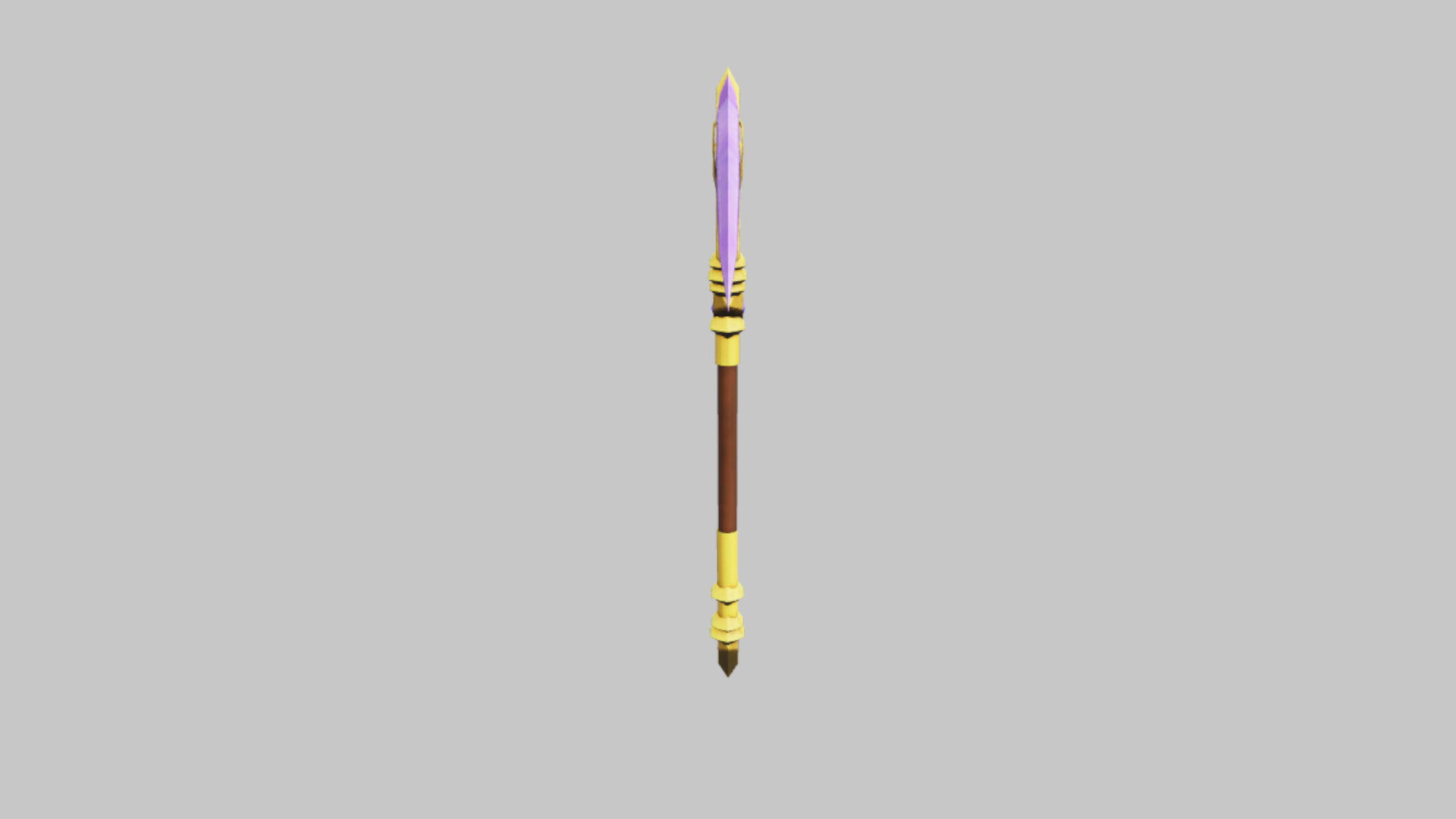 Celestial Scythe RBXM asset left view