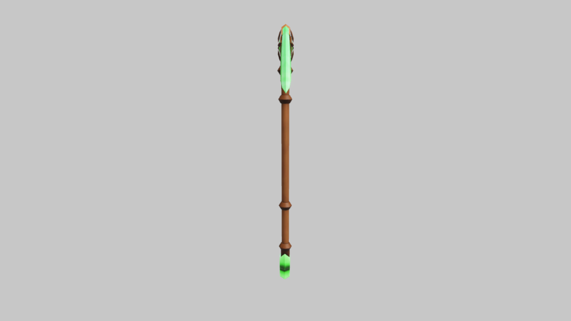 Emerald Scythe RBXM asset left view