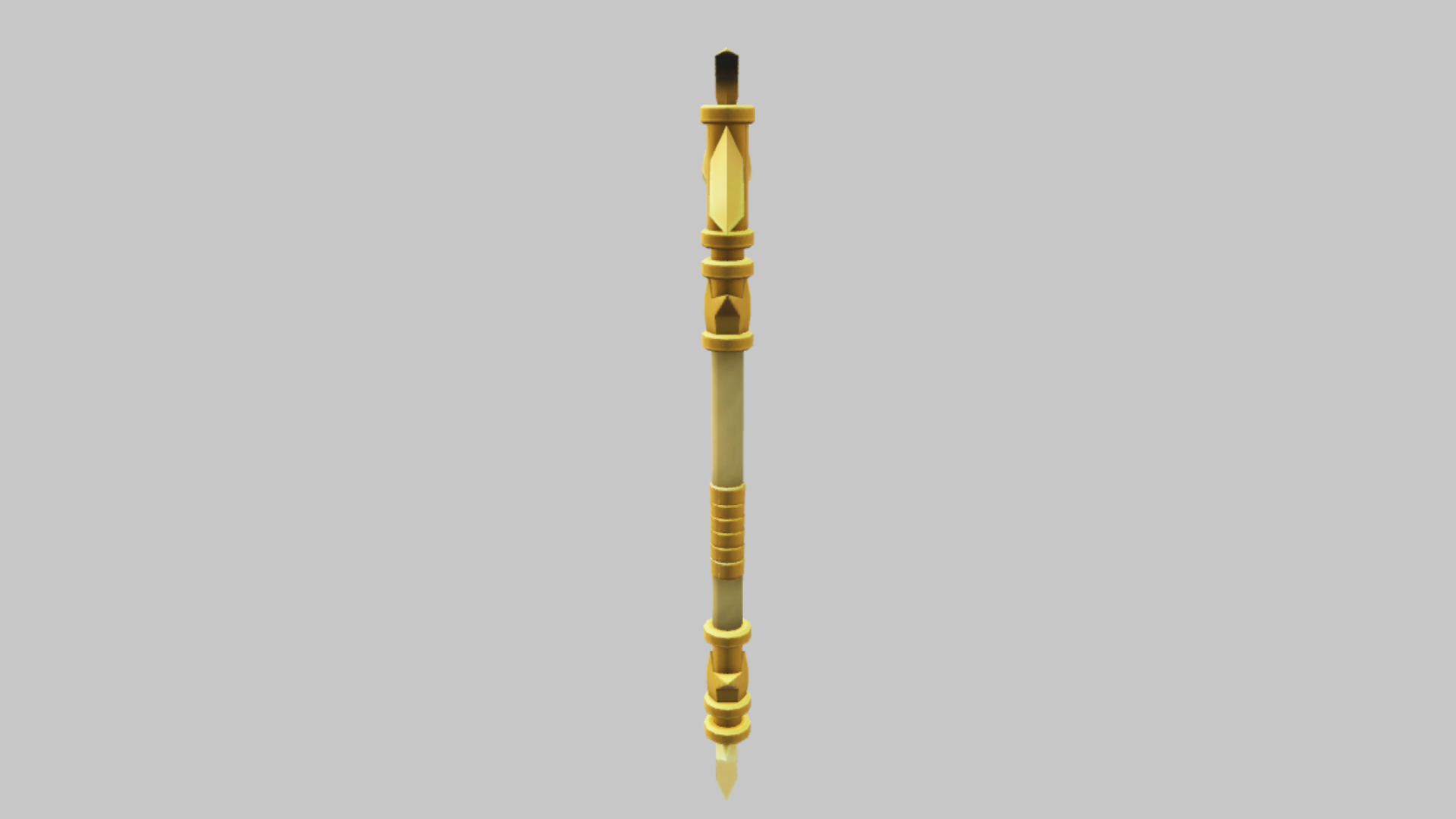 Golden Scythe RBXM asset right view