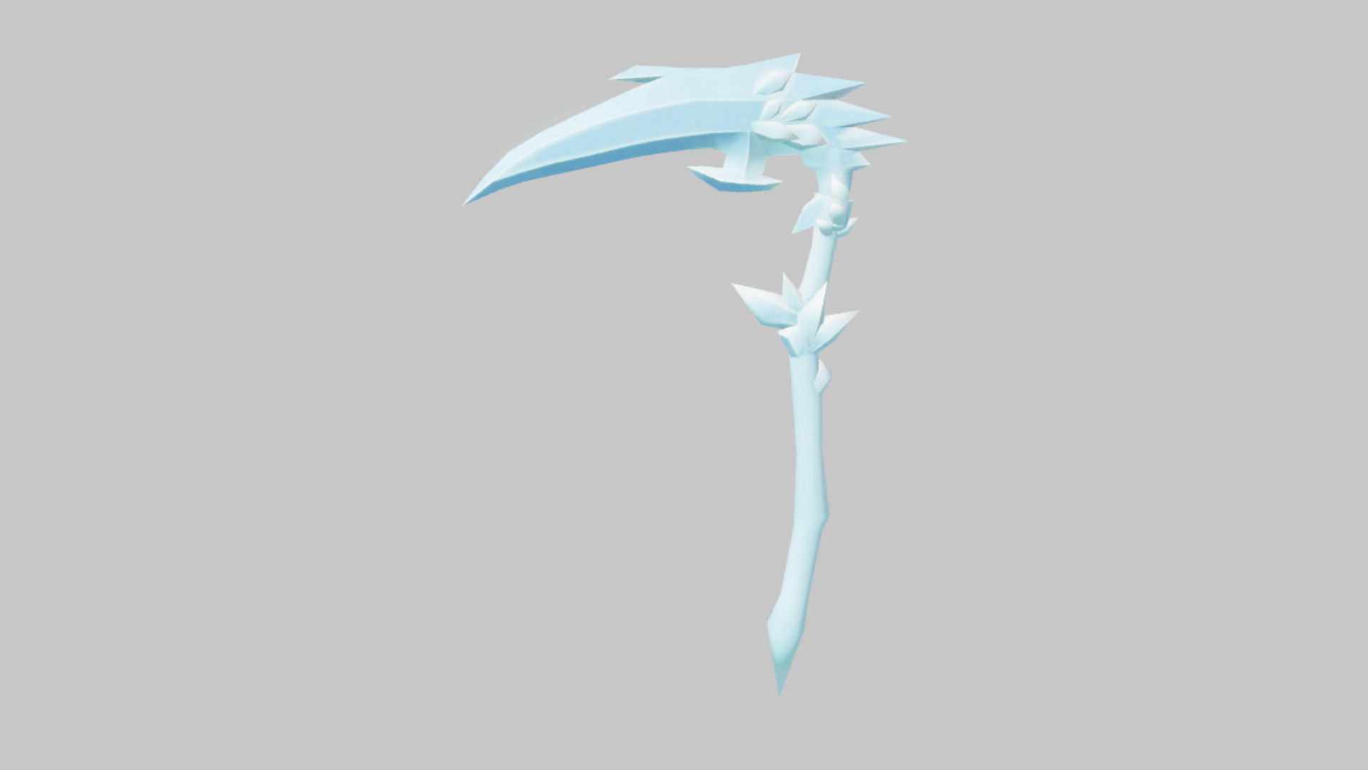 Icicle Scythe front view