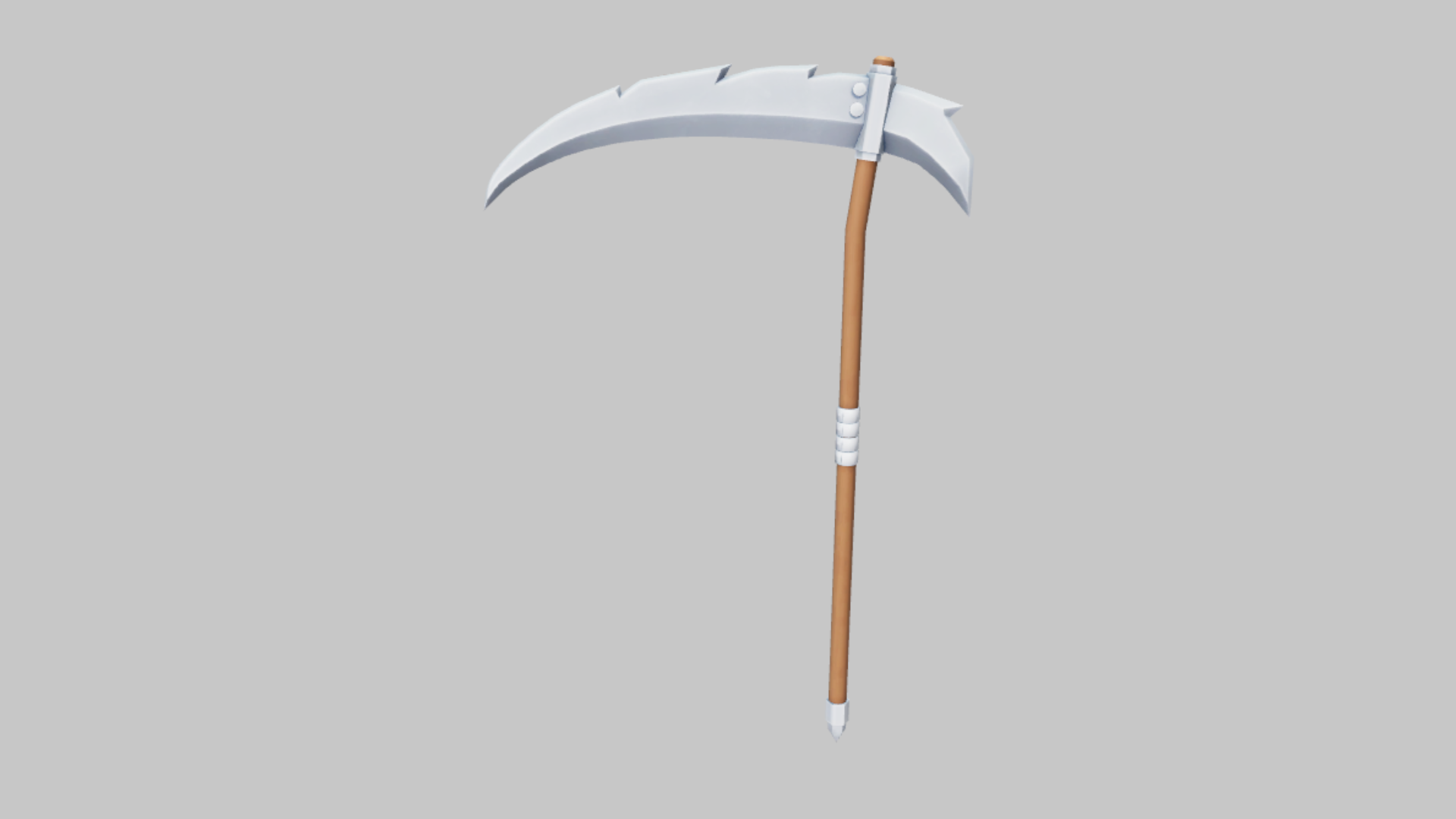 Silver Scythe front view