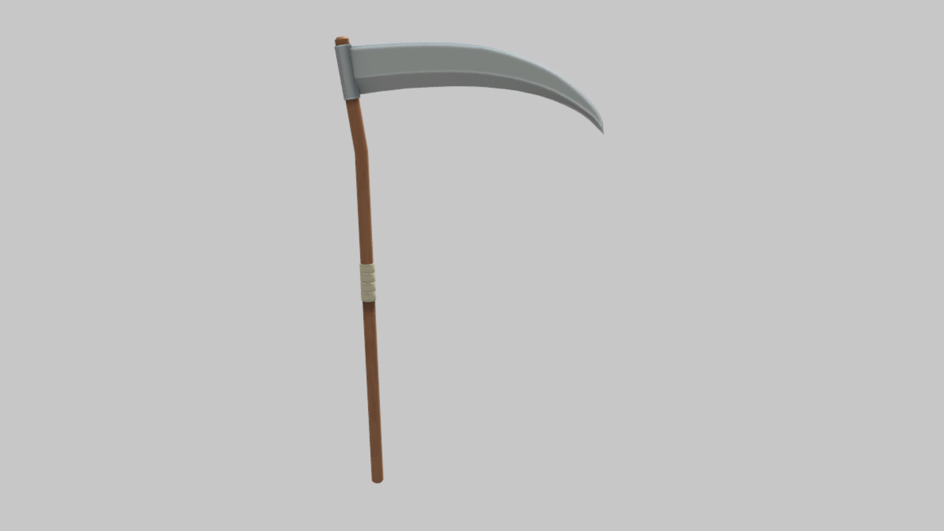 Steel Scythe RBXM asset back view