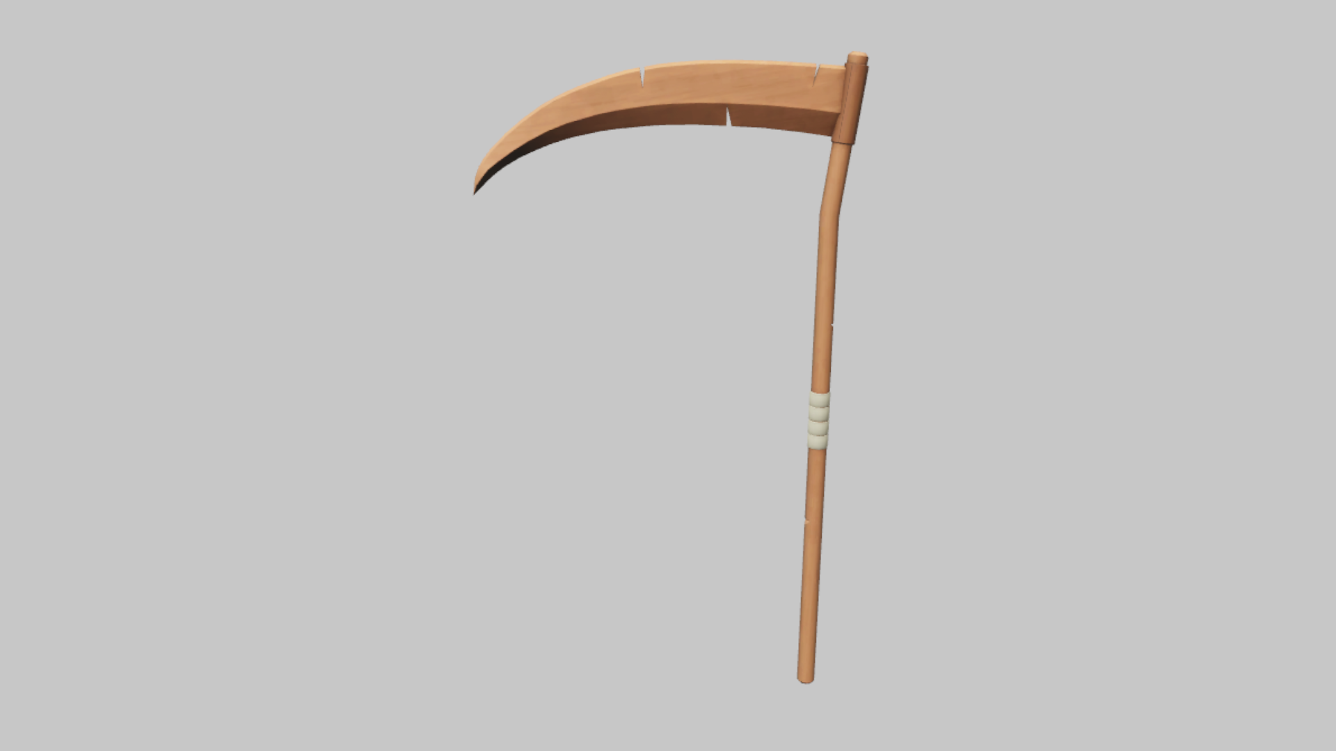 Wood Scythe front view